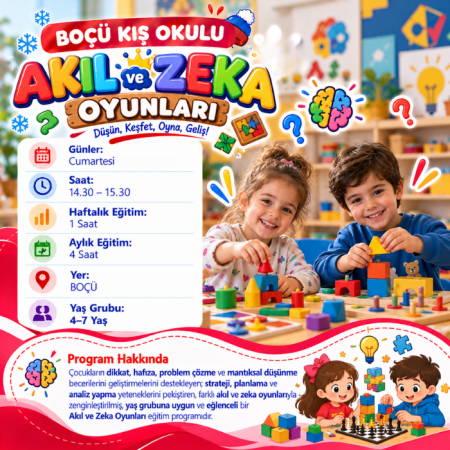 Akıl ve Zeka Oyunları (4–7 Yaş)