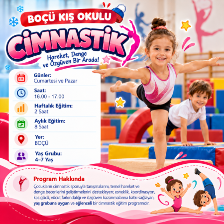 Cimnastik (4–7 Yaş) Grup 3
